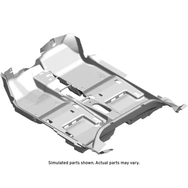 22878967 - : Jet Black Front Floor Panel Carpet for GM Image