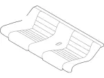 AR3Z7663804DC - Body: Cushion Cover for Ford Image