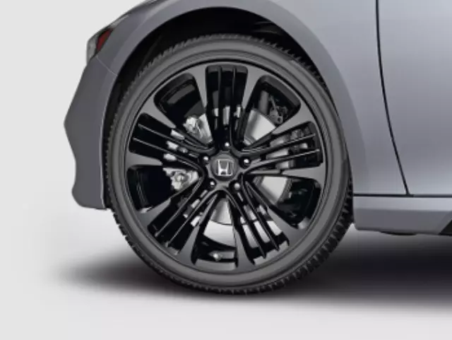 8W19TVA101D - Suspension: 19-inch Glint Black Alloy Wheels for Honda: Accord Image