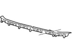 1W6Z17D995AA - Body: Bumper Cover Reinforcement for Ford Image