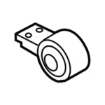 DA5Z3C403A - Suspension: Bracket for Ford: Police Interceptor Sedan, Special Service Police Sedan, Taurus | Lincoln: MKS Image