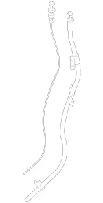 1520102600 - Engine: Tube for Mercedes-Benz Image