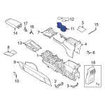 LJ6Z7813562GA - : Cup Holder for Ford: Escape Image