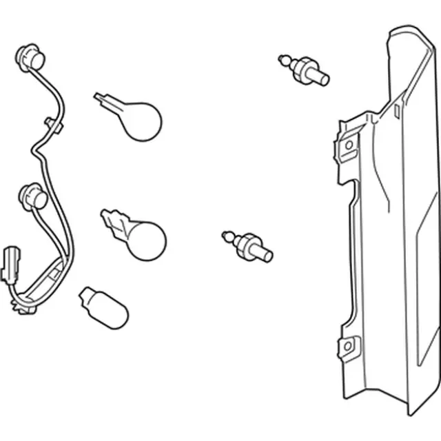 BL2 - Electrical: Tail Lamp Assembly for Ford: Transit-150, Transit-250, Transit-350, Transit-350 HD Image