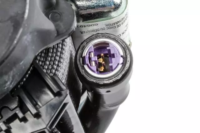 Ebony Driver Seat Belt with Retractor - GM (89025873)