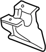 546340W000 - : Stabilizer Bar Bracket for INFINITI: QX4 Image