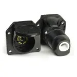 821058 - : 7-Way R.V. Connectors, Socket w/ Enclosed Terminal for Grote Lighting Image