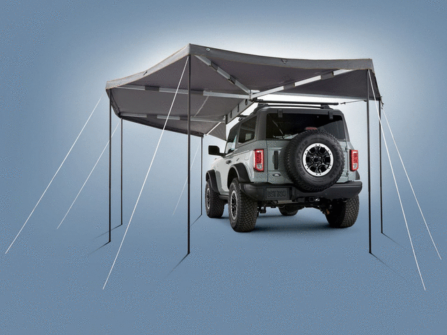 VNB3Z99000C38A - Exterior: Overland 270 Degree Drivers Side Awning for Ford: Bronco Image