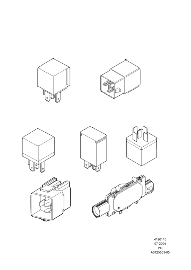 5C3Z13350AA - Electrical: Flasher Relay for Ford Image