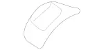 25191839308K67 - : Cover for Mercedes-Benz Image