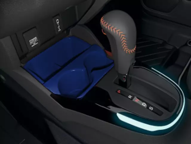 8U27T5A130 - Interior: 2018-2020 Honda Fit - Center Console Pocket Liner for Honda: Fit Image