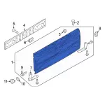 ML3Z9940700J - Body: Tail Gate for Ford Image