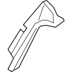 GL7Z4031011AF - Body: Rear Trim for Ford Image