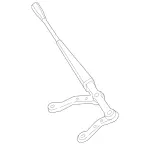 1768200144 - : Wiper Arm for Mercedes-Benz Image