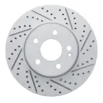 83063158R - : DFC Geoperformance Rotor - Drilled and Slotted for DYNAMIC FRICTION Image