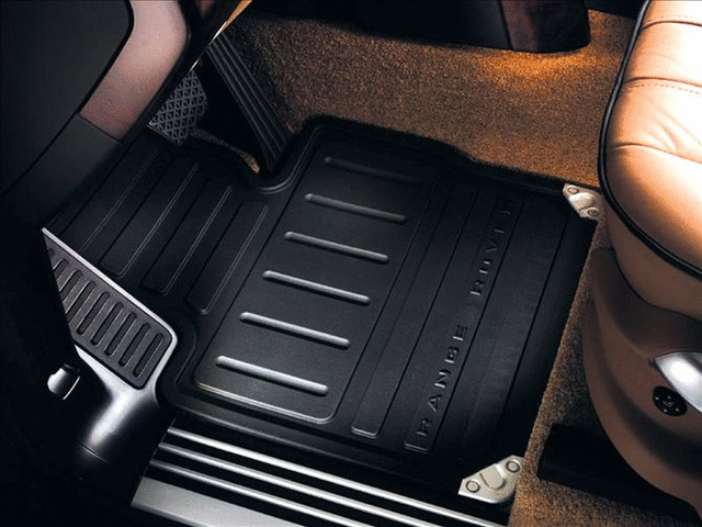EAH000291PMA - Interior: Floor Mats, Rubber, Front Set Only for Land-Rover Image