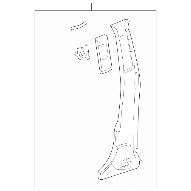 2196908725 - Covering and Lining: Trim for Mercedes-Benz: CLS500, CLS55 AMG, CLS550, CLS63 AMG Image image