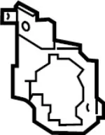 511911LA0A - Body: Bracket for INFINITI: QX80 Image