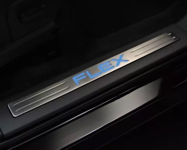 Illuminated Door Sills - Sterling Grey - Ford (9A8Z-74132A08-AB)