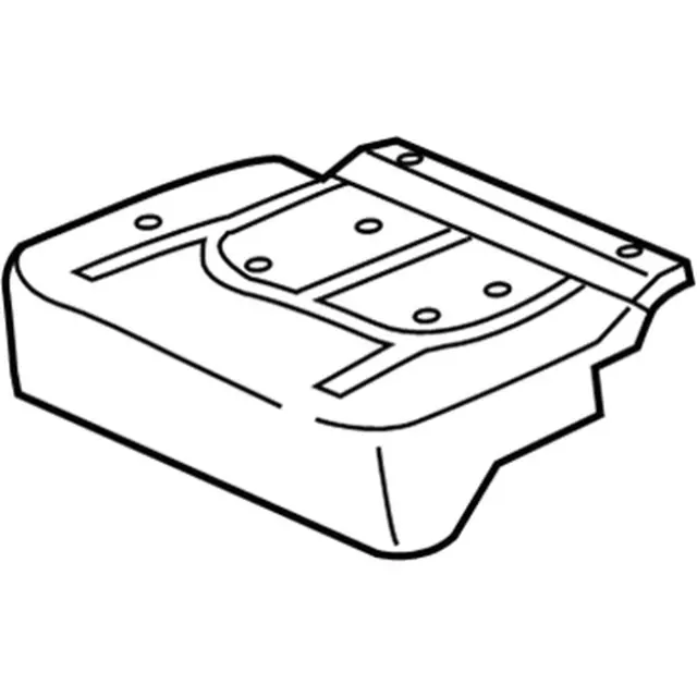 JL1Z7863840M - Body: Seat Cushion Pad for Ford: Expedition Image