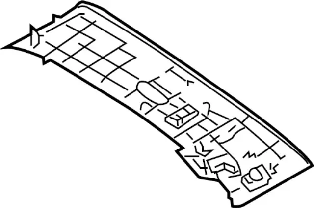 73966CZ76B - : Rear Trim Panel for INFINITI: FX35, FX45 Image