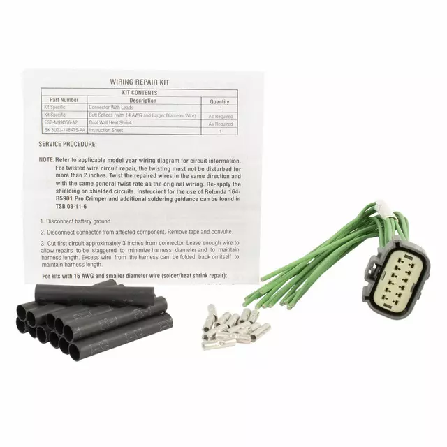 JU2Z14S411ALA - : Wire Assembly for Ford Image