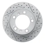 83002029L - : DFC Geoperformance Rotor - Drilled and Slotted for DYNAMIC FRICTION Image