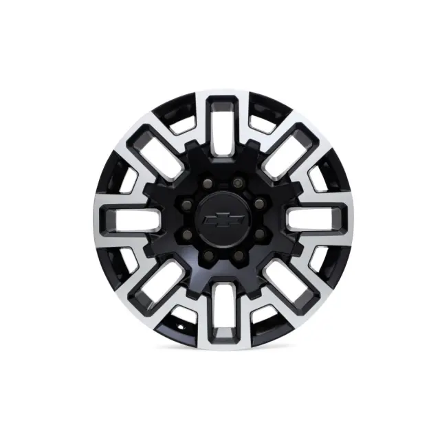 84931647 - Wheels: 22x8.5-Inch Aluminum Multi-Spoke Wheel for Chevrolet: Silverado 2500 HD | GMC: Sierra 2500 HD Image