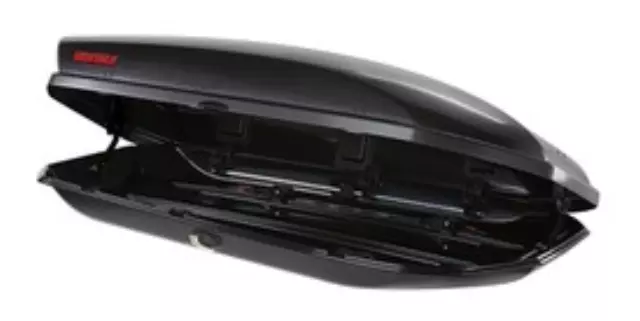 PT97048211 - Cargo Management: Roof Utility, Yakima Skybox 16 Carbonite for Lexus: NX300, NX300h, RX350, RX350L, RX450h, RX450hL Image