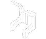 2928850040 - Detachable Parts: Holder for Mercedes-Benz Image