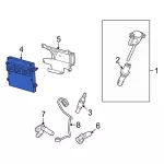 AL3Z12A650BPC - Electrical: ECM for Ford: F-150 Image