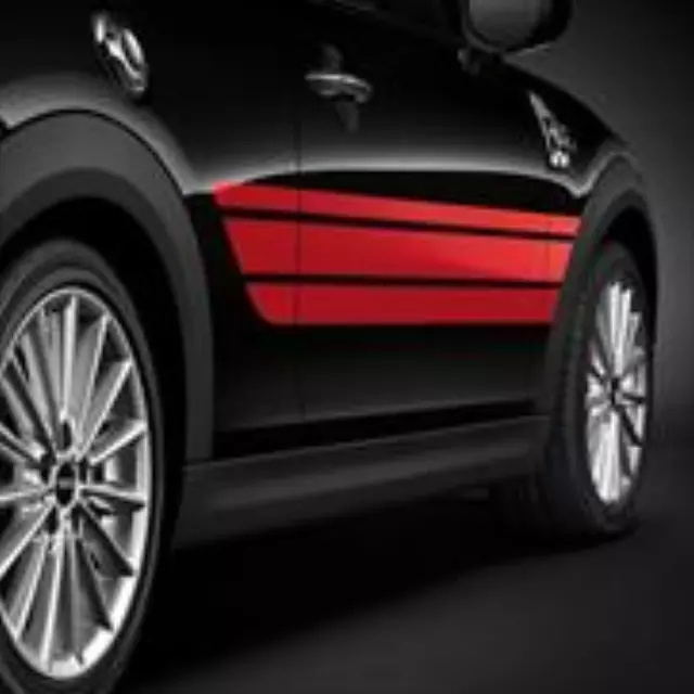 51142355306 - : Side Stripes - John Cooper Works Pro - Black for Mini: Cooper, Cooper Clubman Image