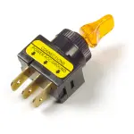 821910 - : Toggle Switch - Illuminated - Duckbill, Yellow for Grote Lighting Image