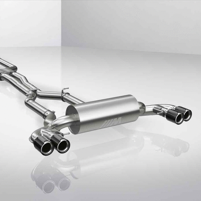 18302455574 - Exterior: M Performance Exhaust System - Titanium for BMW Image