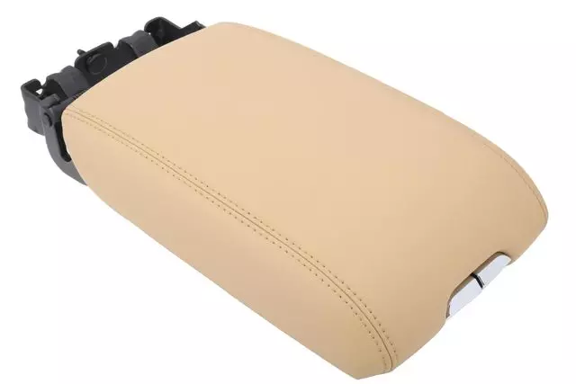 22796033 - : Caramel Tan Front Floor Console Armrest for GM Image