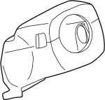 484700W000 - Steering: Column Cover for INFINITI: QX4 Image