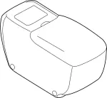 969501V90A - Body: Rear Console for Infiniti Image