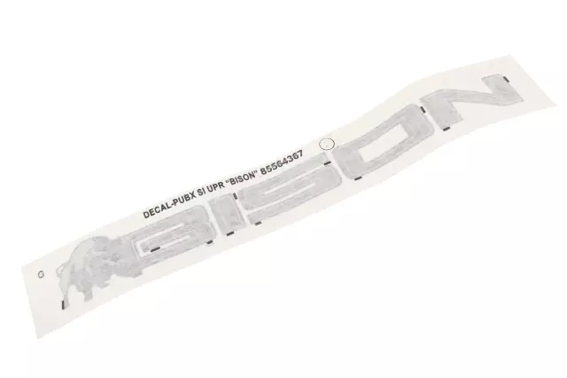 85564367 - : Pickup Box Side Upper Decal for Chevrolet: Silverado 1500 Image