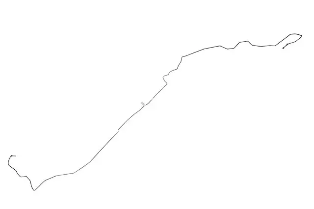 42738801 - : Rear Brake Intermediate Number 1 Pipe for GM Image