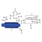 JL3Z8200MB - Body: Grille for Ford: F-150 Image