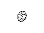 F4TZ6306B - Engine: Crankshaft Gear for Ford: Bronco, E-150 Econoline, E-150 Econoline Club Wagon, E-250 Econoline, E-350 Econoline, E-350 Econoline Club Wagon, Econoline Super Duty, Explorer, F-150, F-250, F-250 HD, F-350, Mustang | Mercury: Mountaineer Image