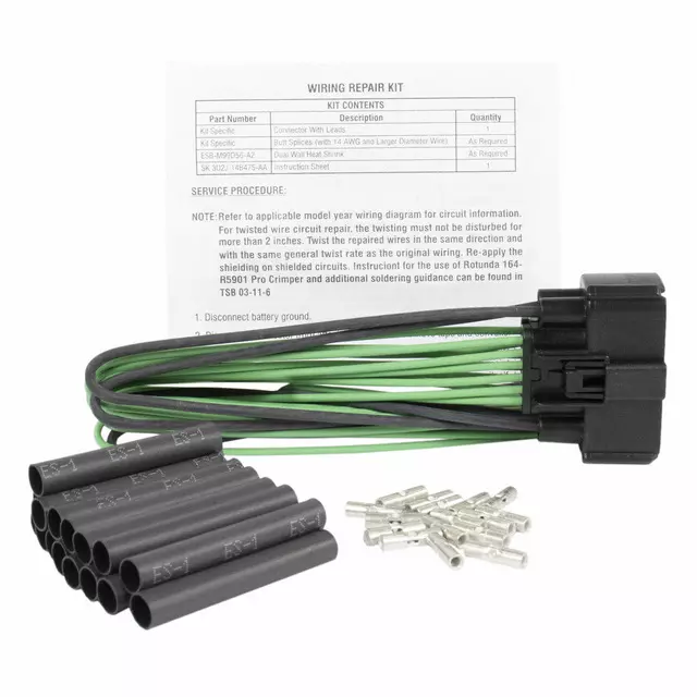 JU2Z14S411KA - : Wire Assembly for Ford Image