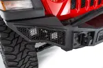 331201T - : Rockline Winch-Ready Full Width Bumper With Overrider For Jeep for Go Rhino Image
