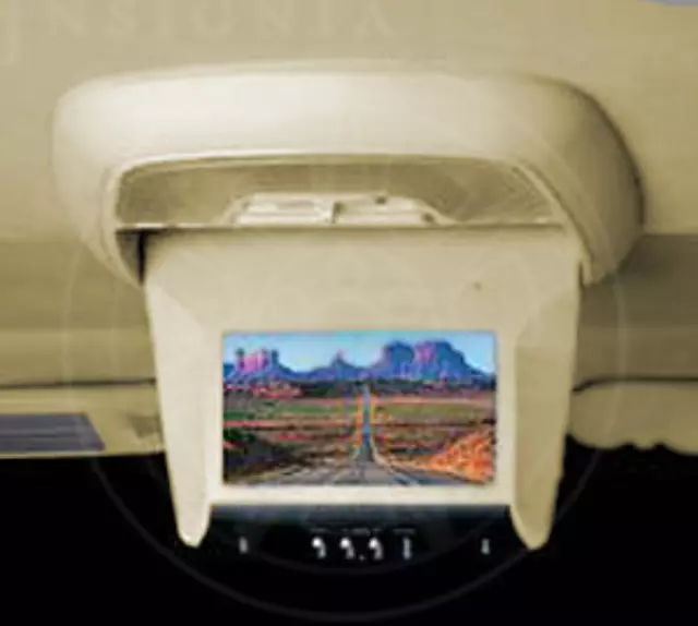 PT2966002L16 - Audio/Video: Rear Seat Entertainment, With Sunroof - Oak for Lexus: LX470 Image