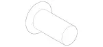 9917832 - Covering and Lining: Blind Rivet with Pan Head for Mercedes-Benz Image