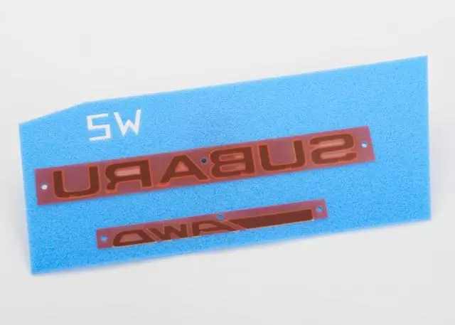 OEM NEW 2010-2014 Subaru Outback Legacy Letter Mark Rear 93073AJ500 - Subaru (93073AJ500)