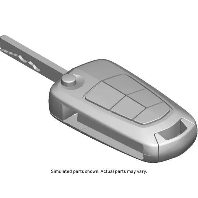 13500226 - : Folding Door Lock and Ignition Lock Key for Buick: LaCrosse, Regal, Verano Image