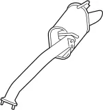 207851W310 - Exhaust: Exhaust System Hanger for Infiniti Image