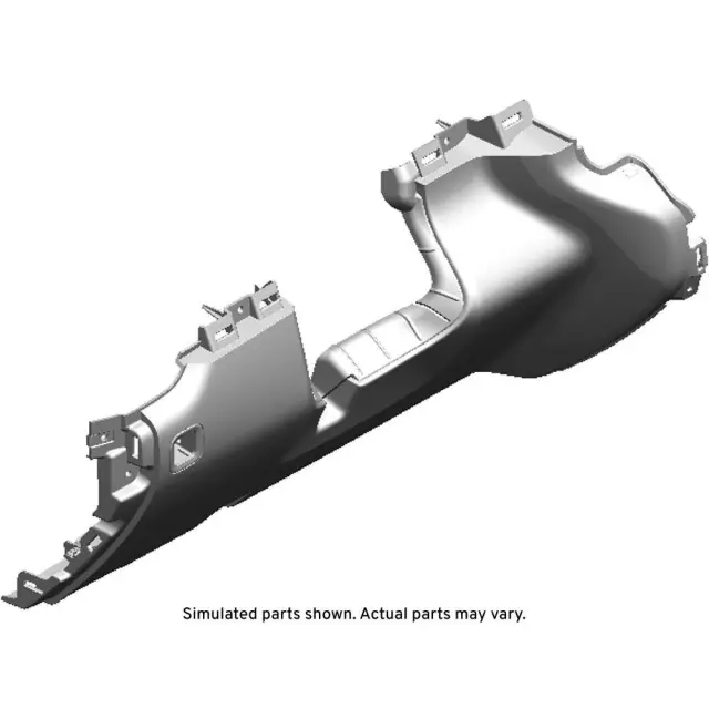 84487345 - Body: Knee Bolster for Chevrolet: Silverado 1500, Silverado 1500 LTD, Silverado 2500 HD, Silverado 3500 HD | GMC: Sierra 1500, Sierra 1500 Limited, Sierra 2500 HD, Sierra 3500 HD Image