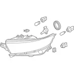 FG1Z13008Q - : Headlamp Assembly for Ford Image